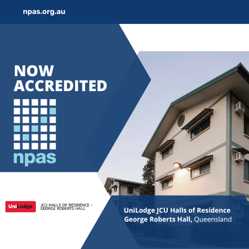 Celebrating NPAS Accreditation: UniLodge JCU Halls of Residence – George Roberts Hall